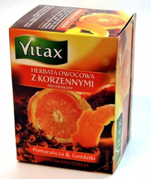 vitax herbata owocowa z korzennymi przyprawami
