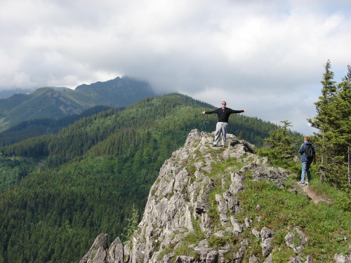 gdzieś na szlaku nosal => rusionowa polana #tatry #NosalRusinowaPolana