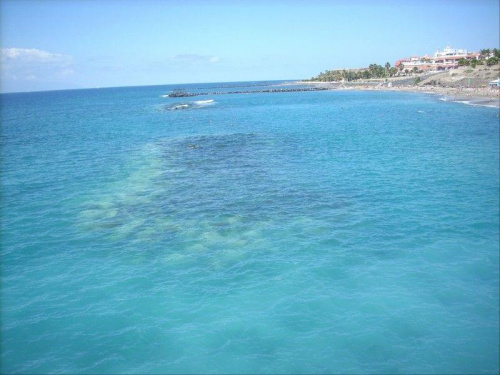 Teneryfa-Playa Fańabe (błękit oceanu)
