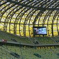 Jeden z telebimów z perspektywy mojego siedziska ;) #Stadiony