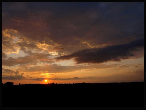 sunset1 #ZachódSłońceNieboChmury