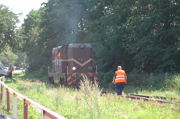 Podczas manewrów w Niechorzu #Gryfice #Gryficka #Kolej #Lxd2 #Nadmorska #Niechorze #Pogorzelica #Remont #Rewitalizacja #Wąskotorowa