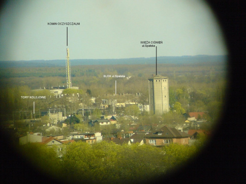 panorama. kierunek : wschód E #panorama #TomaszówMazowiecki #miasto #WieżaCiśnień