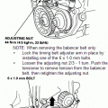 Wymiana rozrządu w Hondzie Accord 6gen, silnik F18B2.