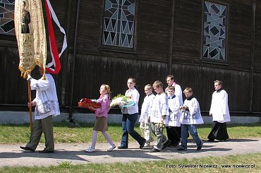Foto Sylwester Nicewicz - Odpust w Kuziach #Kuzie #Kapliczka #Kościół #odpust #Kuziach #Wojciech #Wojciecha #gmina #Zbójna #woj #podlaskie
