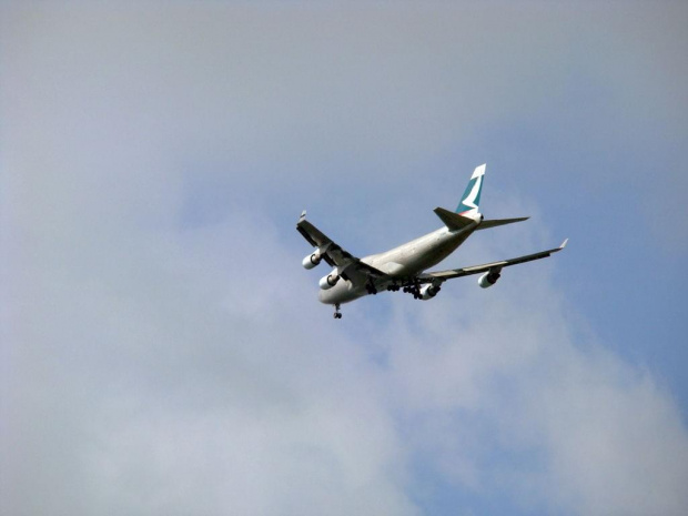 747 Cathay Pacific, samolot