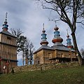 Cerkiew prawosławna w Komańczy p.w. Opieki Bogurodzicy #Bieszczady