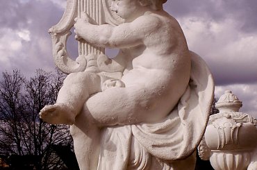 #Rokokogarten #ogród #posąg #rzeźba #figurka