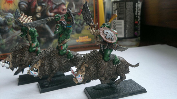 Savage orc boar boyz