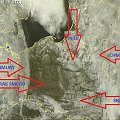 Zdjęcie satelitarne Polski 28.01.2012 godz. 12.45 #Polska #ZdjęcieSatelitarne