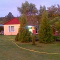 Domek na naszej działce Miłachówek 2011r. #dom #rodzina #jezioro #DziałkaWyroby #wędliny #kwiaty