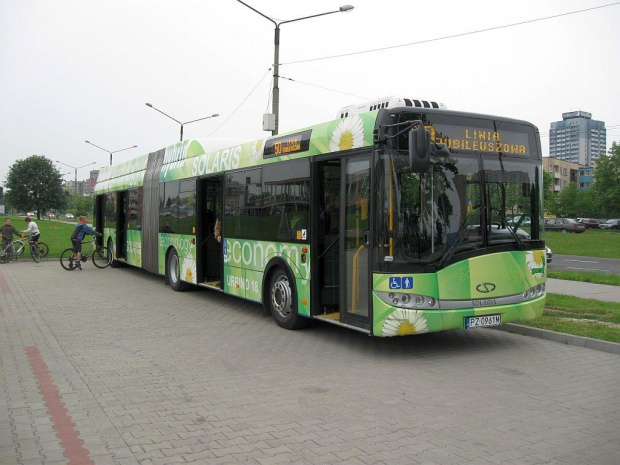 Solaris Urbino 18 Hybrid #044 (PKM Tychy - TESTY), Tychy, Hala Sportowa.