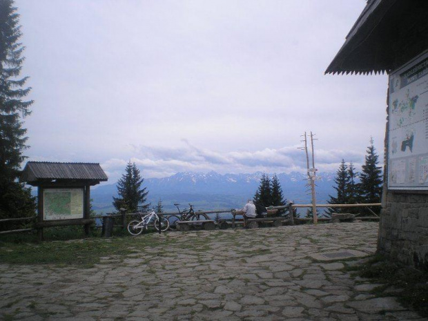 Tatry spod schroniska na Turbaczu #gory #rower #gorce