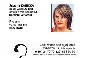 #PLAKAT #ITAKA #AkcjaPlakat #pomóż #apel #JustynaKanicka #KamieńPomorski #zachodniopomorskie