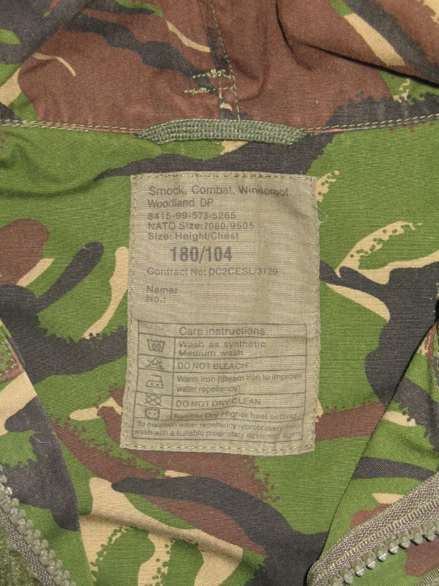 Smock, Combat, Windproof, Woodland DP, Soldier 2005