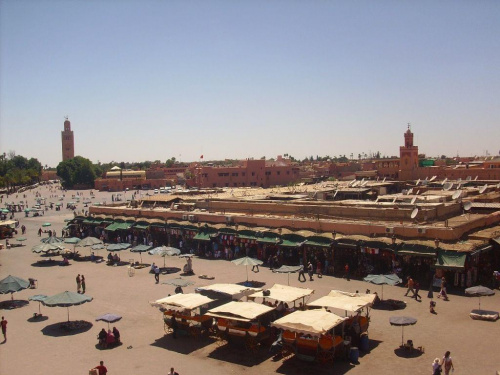 Plac w Marrakechu