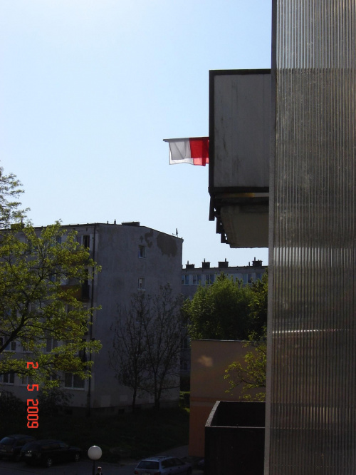 #polska #flaga #balkon #bymatrix