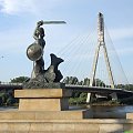 Syrenka i Most #Warszawa #Franciszek #Rochowczyk #syrenka #MostŚwiętokrzyski