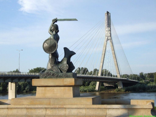 Syrenka i Most #Warszawa #Franciszek #Rochowczyk #syrenka #MostŚwiętokrzyski