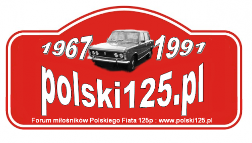 Logo Forum Miłośników Polskiego Fiata 125p z FSO #bandzior #DużyFiat #Fiat #kant #kredens #LogoForum #PolskiFiatFSO1500 #polski125