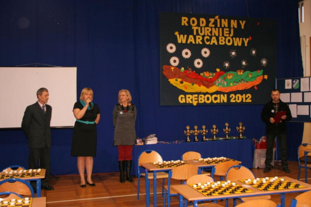 Rodzinny Turniej Warcabowy - ZS nr 2 Grębocin, dn. 24.11.2012r.