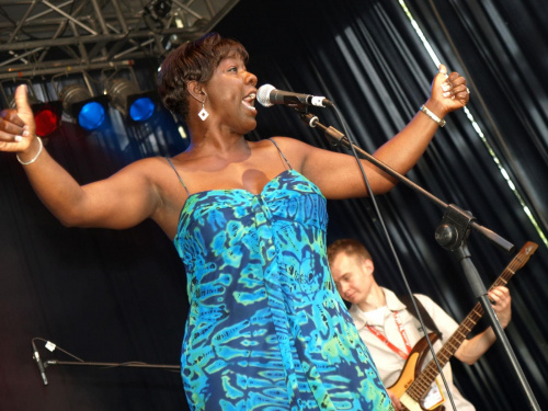 Wanda Johnson podczas Suwałki Blues Festival #SuwałkiBluesFestiwal #Suwałki #koncert #muzyka #WandaJohnson