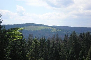 Gorce - polana Jaworzyna Kamienicka z polany Gorc Troszacki #głry #gorce #beskidy