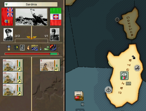 43-05-25: lądowanie na Sardynii #HoI2