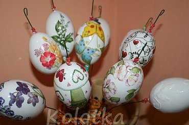 w połowie pracy... #wielkanoc #wydmuszki #decoupage