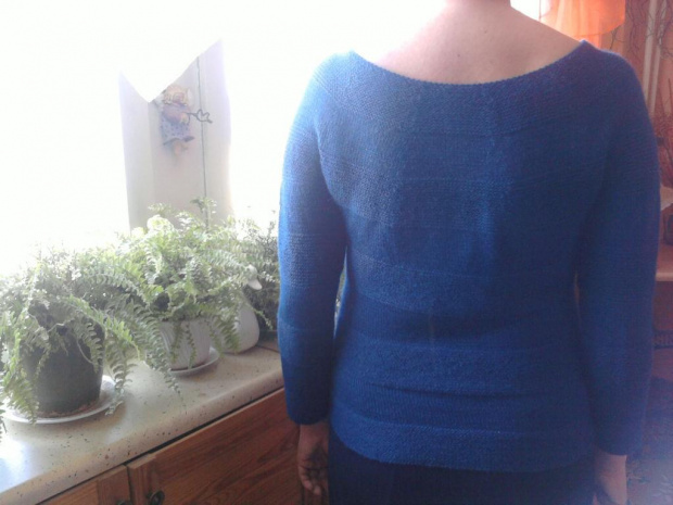 sweter z wełny z jedwabiem #sweter #WełnaZJedwabiem