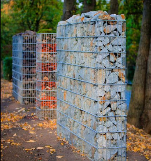GABION, gabiony, ogrodzenie z kamienia #gabion #gabiony #gabionnen #ogrodzenie #gabionowe #panelowe #panele #metal #kamień #kosz