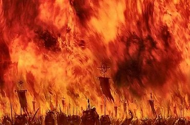 Ogień #Nightwood #Ogień #Ramki #Smoki #Żywioł