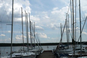 na przystani #jezioro #Sulejowskie #przystań #jacht #żaglówka