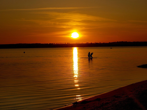 Zachód słońca na Helu #ZachódSłońca #wakacje #Hel