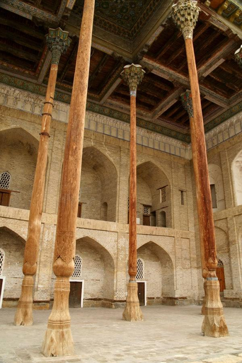 Buchara - Bolo-Chauz czyli meczet Kapuścińskiego #uzbekistan