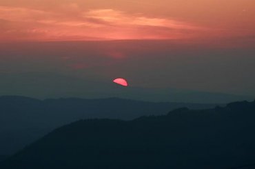 #góry #WschódSłońca #panorama