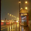 Noc i deszcz #Warszawa #noc #deszcz #MostŁazienkowski