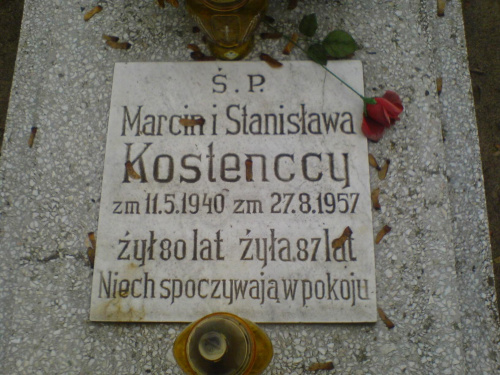 Marcin i Stanisława Kostenccy cm. św. Trójca ul. Witkowska Gniezno