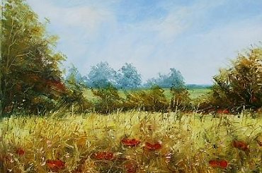 #garncarek #aleksander #obraz #malarstwo #obrazy #olej #płótno #pejzaż #impresja #kwasków