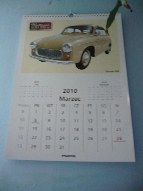 Kalendarz na rok 2010 z serii "Kultowe Auta PRL" #KultoweAutaPRL #PRL #KultoweAuta #Kultowe #Auta #Kalendarz2010 #kalendarz