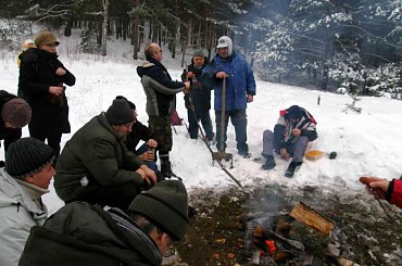 Wędzenie Wędrowników #Wędrownik #BoryTucholskie