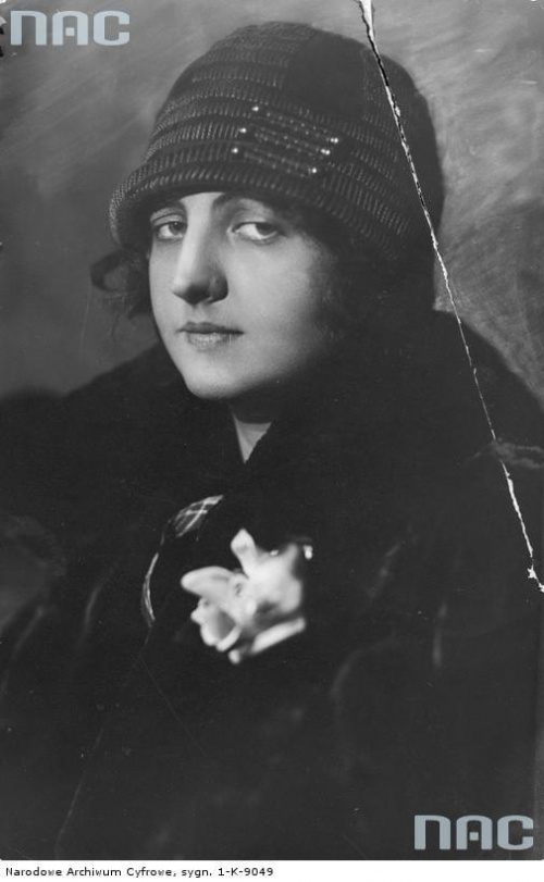 Jadwiga Smosarska, aktorka_1925 r.