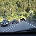 Alpy szwajcarskie #tunel #autostrada #góry