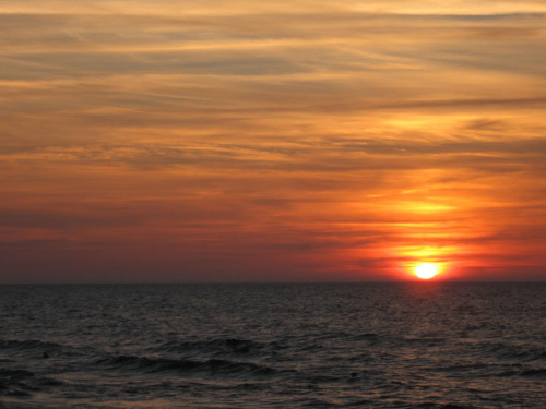K.M. #morze #ZachódSłońca