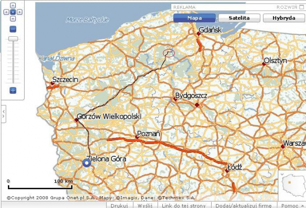 Trasa Grupa Lubuska Civic 4G , Zielona Góra- BORSK