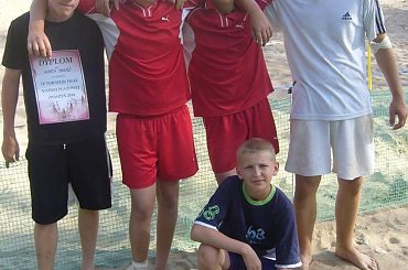 #TurniejPiłkiNożnejPlażowej #BeachSoccer #Zbąszyń #PlażaŁazienki #RozgrywkiNaPlaży #PiłkaPlażowa #KamińskiMaciej #MakuchDominik #LejwodaPatryk #MrozowiskIgor #MaciejewskiDawid #SypniewskiFilip #KastaSkład