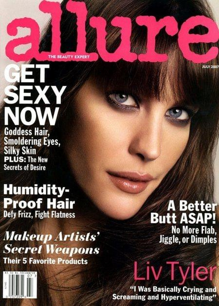 Liv Tyler "zrobiona" na okładce "Allure"... / fot. East News