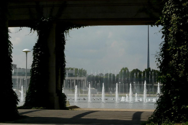 Pergola i fontanny we Wrocławiu