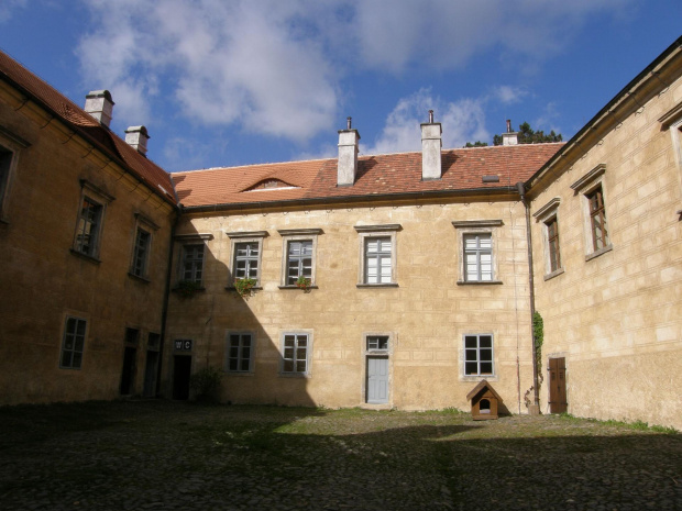 Zamek Grabstejn w Czechach,dziedziniec #zamki #czechy #grabstejn