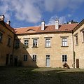 Zamek Grabstejn w Czechach,dziedziniec #zamki #czechy #grabstejn